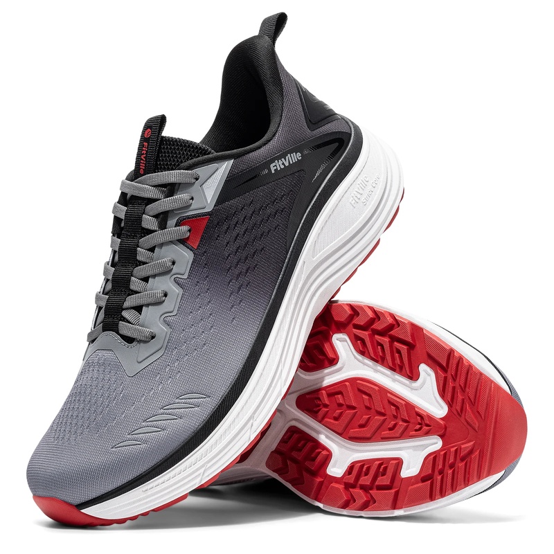 Fitville Men's Sports Sneakers - Wide Toe Box Running Sneakers ulasan dan harga