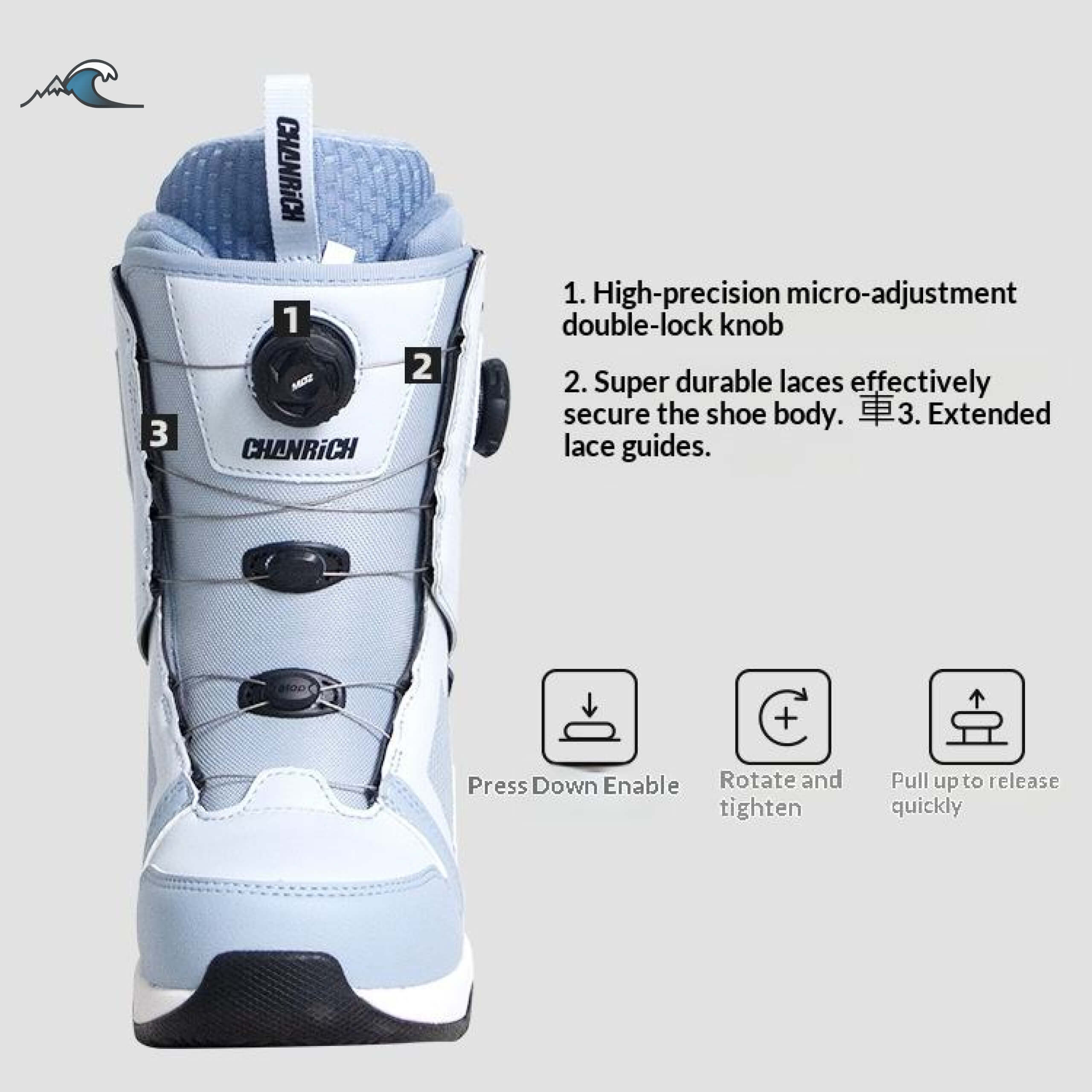 Freestyle Snowboard Boots Wate - Boots ulasan dan harga