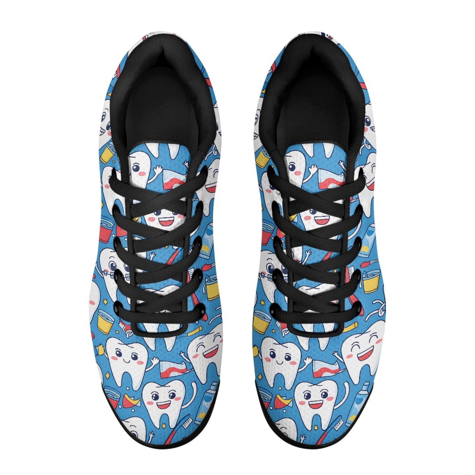 PENSTROLL Cute Cartoon Teeth A - Air Cushion Jogger Shoes Men ulasan dan harga