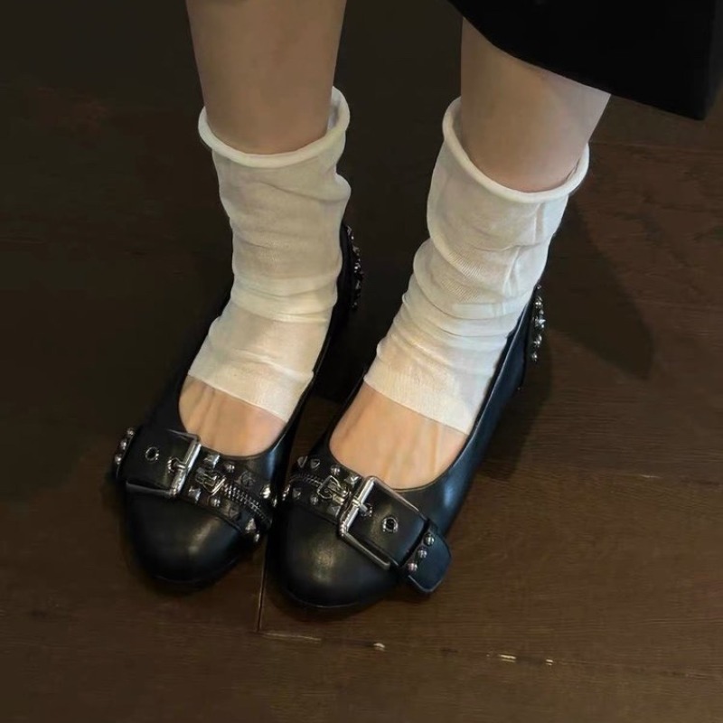 Bolt Round-head Single Shoe Wo - Heels ulasan dan harga