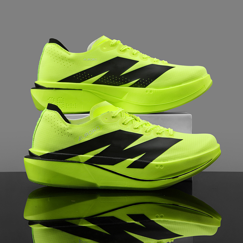 Running Shoes Men Carbon Board - Breathable Mesh Athletic Shoes ulasan dan harga